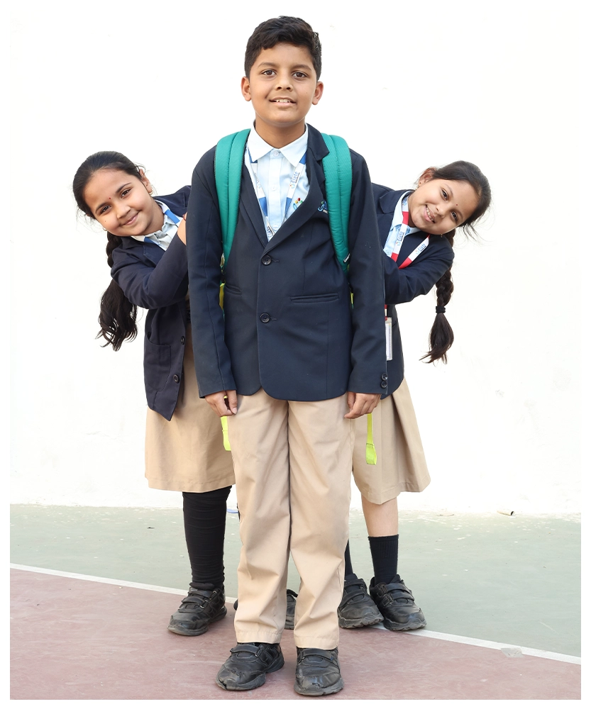 Students at Elate International School